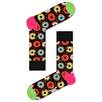 чорапи,мъжки,чорапи,happy,socks,donut,socks,black,(multicolored)