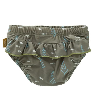 детски,бански,костюми,fresk,ocean,ruffle,diaper,bikini,bottom,green,(green)