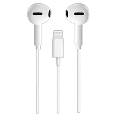 слушалки,слушалки,uni,lightning,1.2,m,earphones,white,(white)