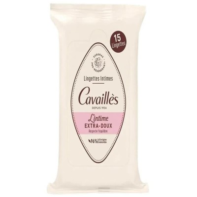 хигиена,тяло,roge,cavailles,extra,douce,bio,intimate,wipes,15,units,clear