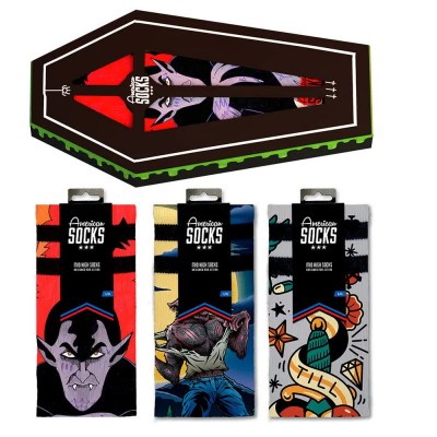 чорапи,мъжки,чорапи,дамски,чорапи,american,socks,coffin,gift,socks,multicolor,(blue)