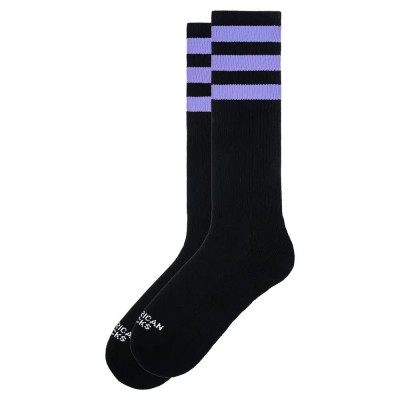 чорапи,дамски,чорапи,american,socks,salem,long,socks,black,(black)