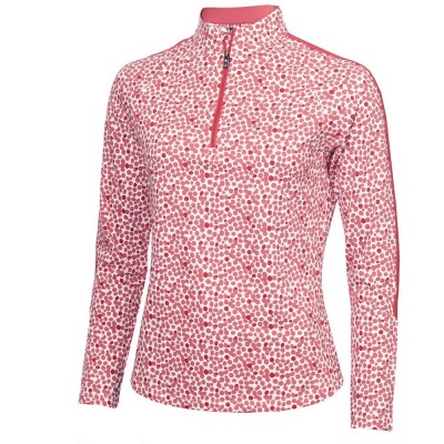 блуза,дамски,блузи,green,lamb,mae,half,zip,sweatshirt,blush,pebble,(pink)