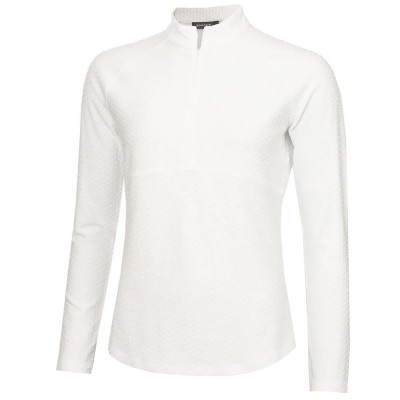 блуза,дамски,блузи,green,lamb,meredith,half,zip,sweatshirt,white
