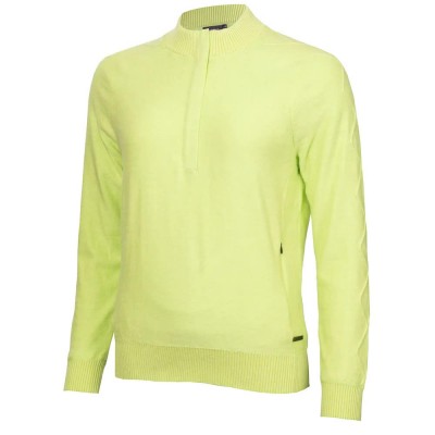 блуза,дамски,пуловери,дамски,плетени,дрехи,green,lamb,mirissa,half,zip,sweater,soft,lime,(yellow)