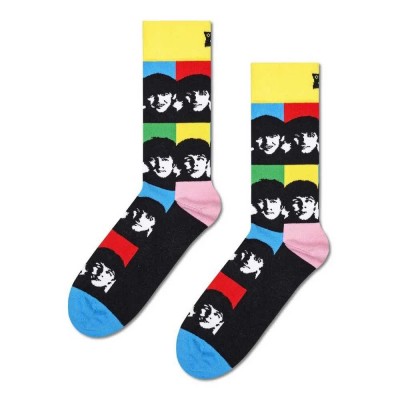 чорапи,мъжки,чорапи,hs,by,happy,socks,beatles,all,together,now,long,socks,multicolor