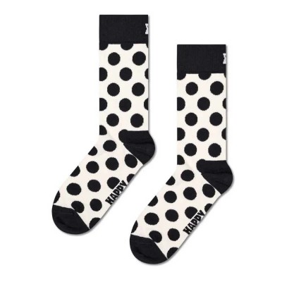 чорапи,мъжки,чорапи,hs,by,happy,socks,big,dot,long,socks,white,(white)