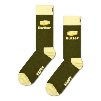 чорапи,мъжки,чорапи,hs,by,happy,socks,butter,long,socks,green,(green)