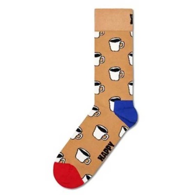 чорапи,мъжки,чорапи,hs,by,happy,socks,coffee,cup,gift,set,long,socks,beige,(beige)