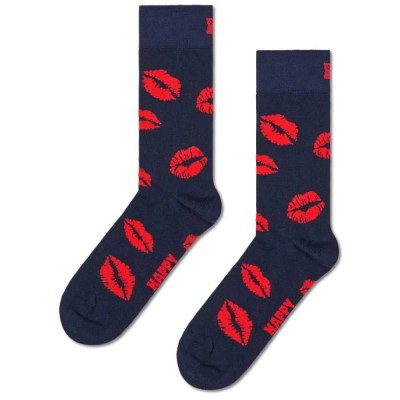 чорапи,мъжки,чорапи,hs,by,happy,socks,kisses,long,socks,blue,(nav,years)