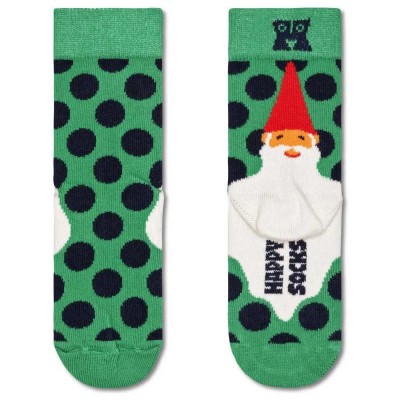 чорапи,детски,чорапи,hs,by,happy,socks,santas,beard,crew,socks,green