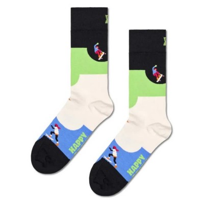 чорапи,мъжки,чорапи,hs,by,happy,socks,skateboard,long,socks,multicolor,(black)