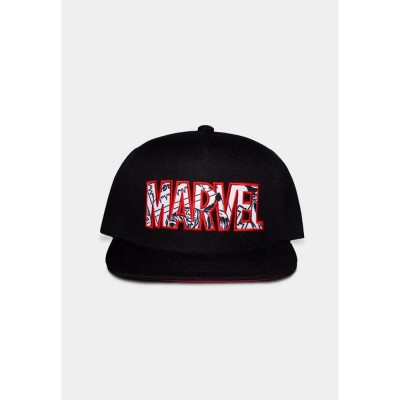 шапка,с,козирка,всички,шапки,difuzed,marvel,snapback,classic,comic,logo,cap,red,(multicolor)