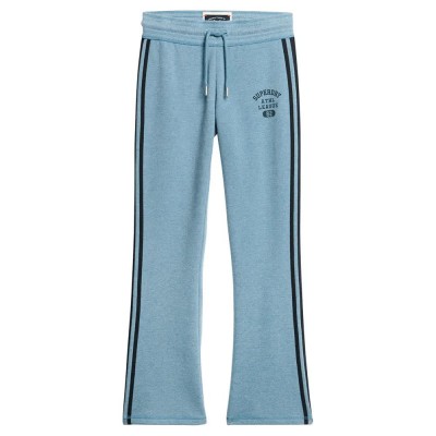 анцуг,дамски,панталони,superdry,athletic,flare,sweat,pants,blue,(wedgewood,blue,marl)