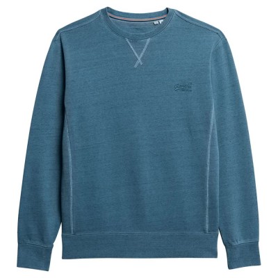 блуза,мъжки,пуловери,superdry,classic,essential,sweatshirt,blue,bottle