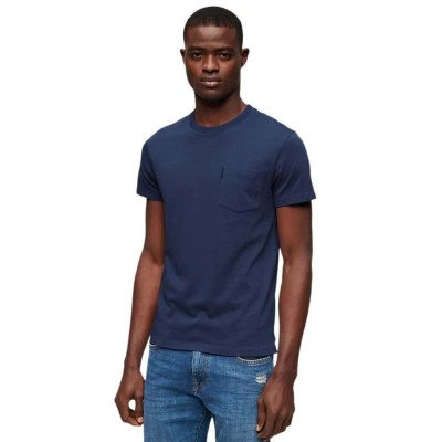 тениска,мъжки,тениски,superdry,essential,washed,pocket,short,sleeve,t,shirt,washed,supermarine,navy,(blue)