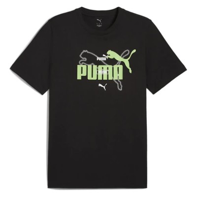 тениска,мъжки,тениски,puma,ess,logo,lab,summer,short,sleeve,t,shirt,black