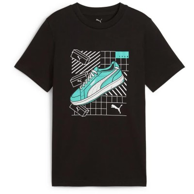 тениска,детски,тениски,puma,graphics,short,sleeve,t,shirt,black