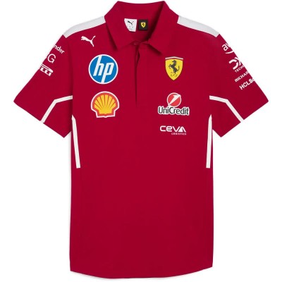 мъжки,блузи,с,яка,puma,sf,team,short,sleeve,polo,dark,cherry,(red)