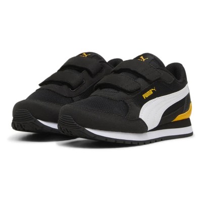 маратонки,детски,маратонки,puma,st,runner,v4,mesh,v,trainers,black,white,tangerine,(black)