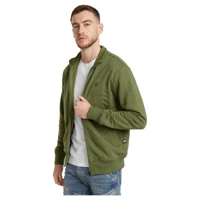 блуза,мъжки,пуловери,g,star,track,full,zip,sweatshirt,green