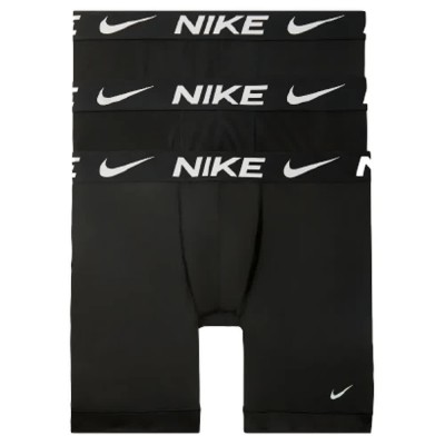 боксерки,мъжко,бельо,nike,dri,fit,essential,brief,long,boxers,3,units,black,(black,black,black)