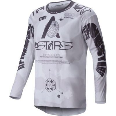 тениска,мъжки,тениски,alpinestars,racer,hollow,long,sleeve,t,shirt,grey,(light,camo,brown)
