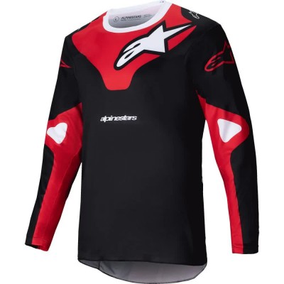 блуза,с,дълъг,ръкав,мъжки,тениски,alpinestars,racer,veil,long,sleeve,jersey,black,(black,bright,red)