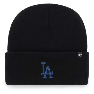 шапка,всички,шапки,47,mlb,los,angeles,dodgers,haymaker,beanie,black,(black)