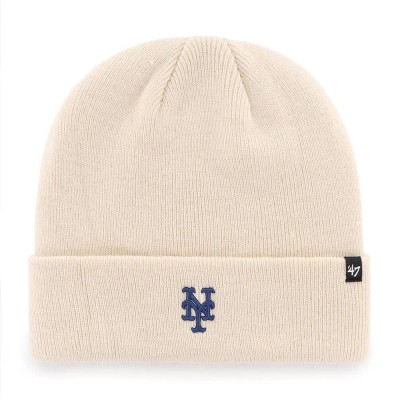 шапка,всички,шапки,47,mlb,new,york,mets,centerfield,beanie,beige,(natural)