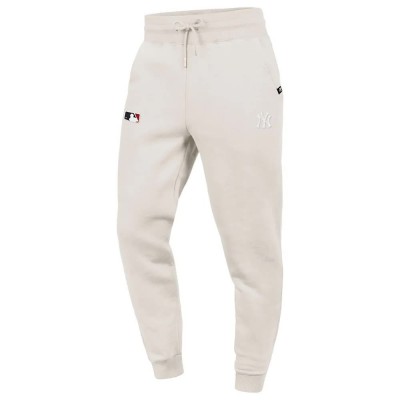 анцуг,мъжки,панталони,47,mlb,new,york,yankees,base,runner,emb,burnside,sweat,pants,beige