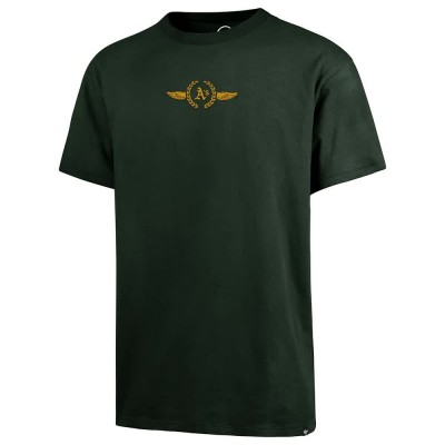 тениска,мъжки,тениски,47,mlb,oakland,athletics,sky,high,drop,shoulder,short,sleeve,t,shirt,green