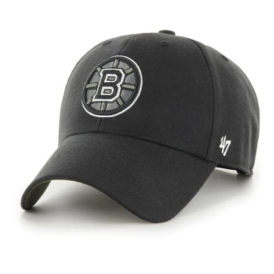 шапка,с,козирка,всички,шапки,47,nhl,boston,bruins,ballpark,mvp,snapback,cap,black