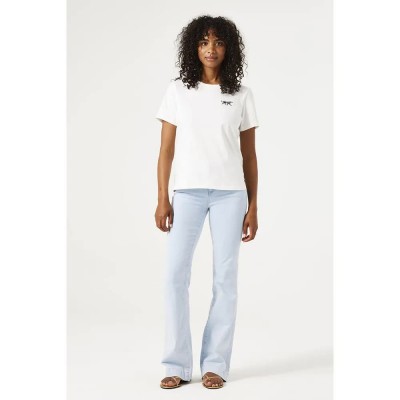 дънки,дамски,панталони,garcia,celia,flare,super,jeans,white