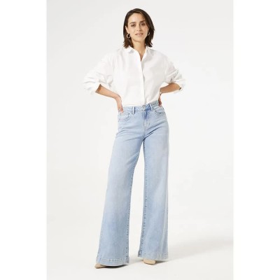 дънки,дамски,панталони,garcia,celia,wide,jeans,blue
