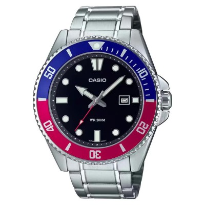 часовник,часовници,casio,mdv,107d,1a3,watch,silver