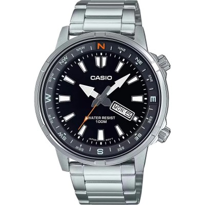 часовник,часовници,casio,mtd,130d,1a4,watch,silver