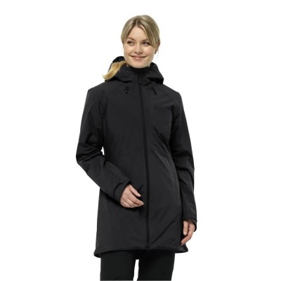 палто,дамски,якета,и,палта,jack,wolfskin,heidelstein,ins,coat,black,(black)
