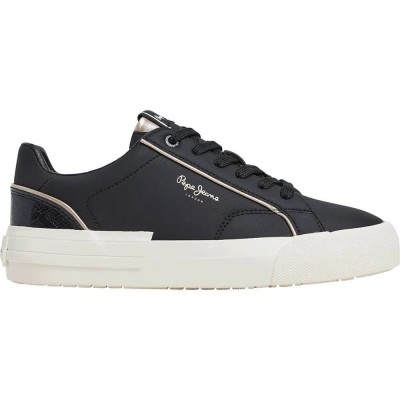 маратонки,дамски,маратонки,pepe,jeans,allen,twin,trainers,black