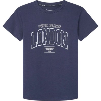 тениска,детски,тениски,pepe,jeans,baley,short,sleeve,t,shirt,blue,(navy)