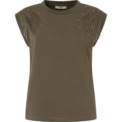 тениска,дамски,тениски,pepe,jeans,freija,short,sleeve,t,shirt,green