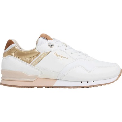 маратонки,дамски,маратонки,pepe,jeans,london,snake,trainers,white