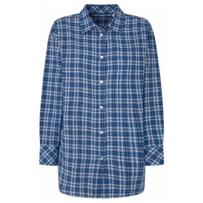 риза,с,дълъг,ръкав,дамски,блузи,дамски,ризи,pepe,jeans,michaela,long,sleeve,shirt,blue