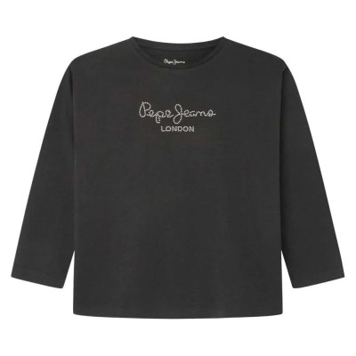 тениска,детски,тениски,pepe,jeans,vita,long,sleeve,t,shirt,black,(black)