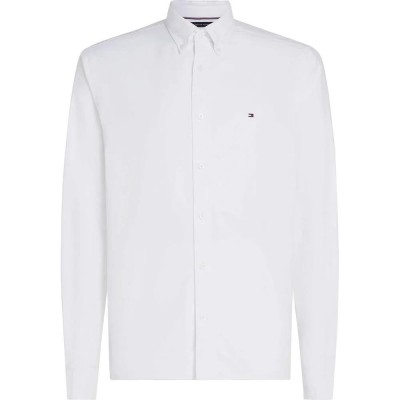 риза,с,дълъг,ръкав,мъжки,ризи,tommy,hilfiger,solid,heritage,oxford,rf,long,sleeve,shirt,white