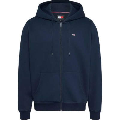 блуза,мъжки,пуловери,tommy,jeans,dm0dm20743,full,zip,sweatshirt,blue