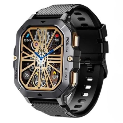 часовници,oukitel,bt101,smartwatch,golden,(black)