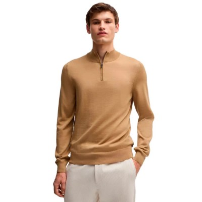 блуза,мъжки,пуловери,дамски,пуловери,boss,ebenji,10266158,sweater,beige,brown,(medium,beige)