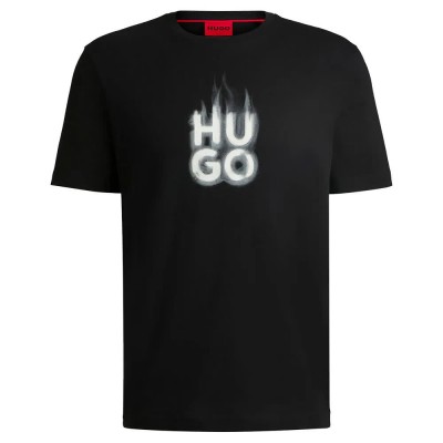 тениска,мъжки,тениски,hugo,dalayer,10266462,short,sleeve,t,shirt,black