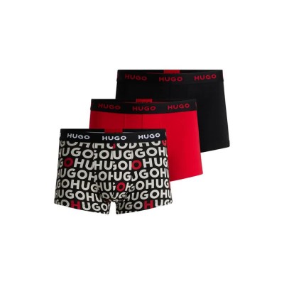 боксерки,мъжко,бельо,hugo,design,10267989,trunk,boxers,3,units,red,black,(open,miscellaneous)